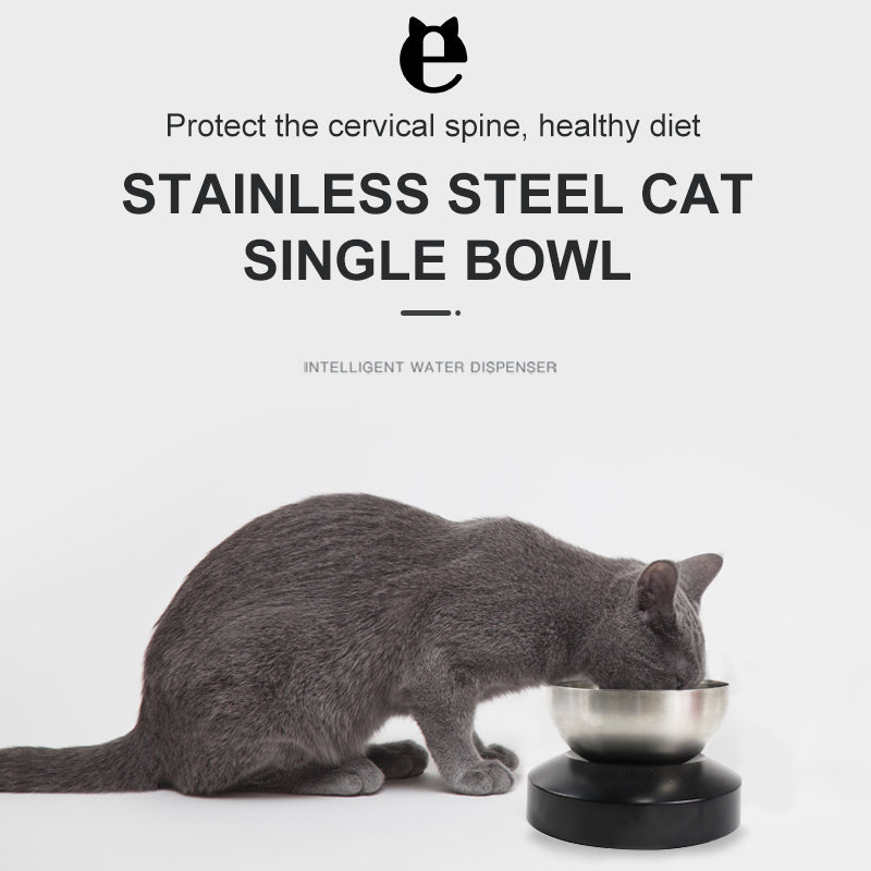 Stainless Steel Cat Single Bowl