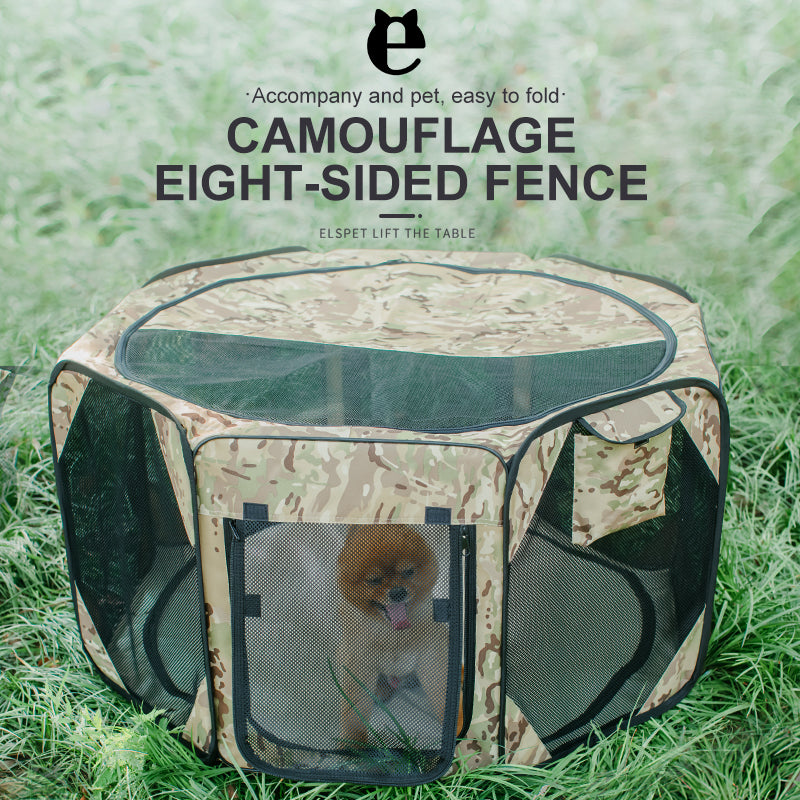 Eight-sided Fence Camouflage