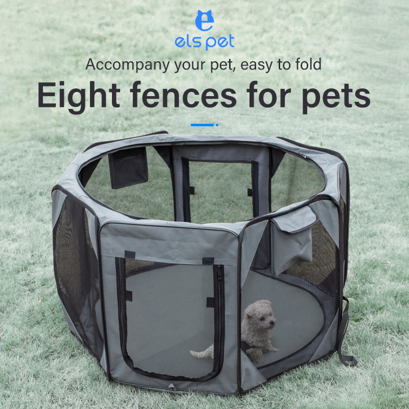 Eight-sided Fence Solid Color for dog